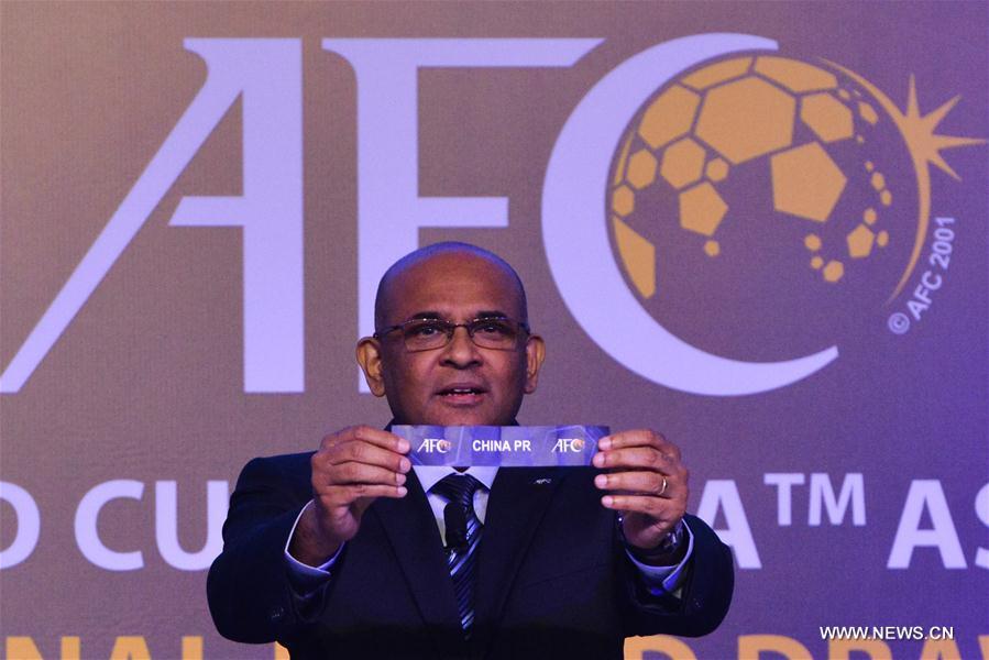 Official draw for final round of World Cup Asian qualifiers held in Malaysia(1/4)