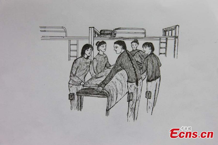 Cartoons depict prison police training(1/10)