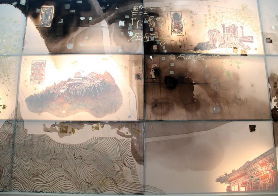 Chinese shadow puppetry highlighted in Beijing visual art show(1/6)