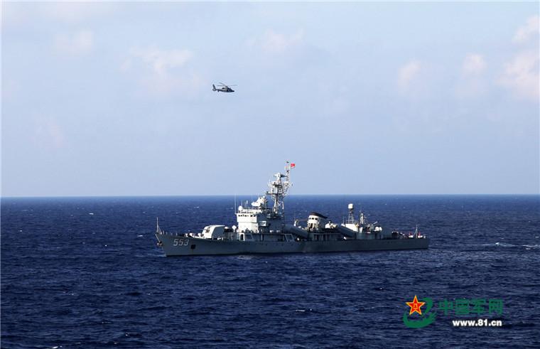 South China Sea Fleet conducts real combat drill(1/7)