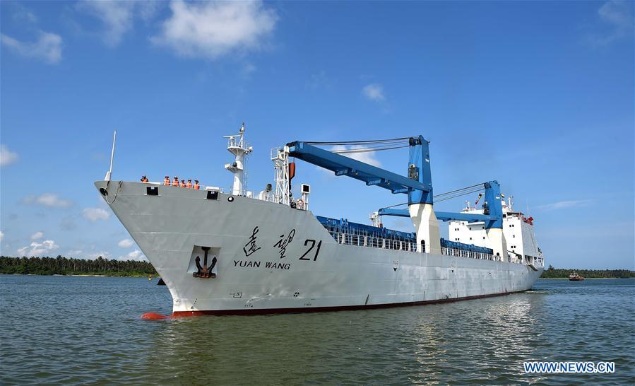 Long March-7 carrier rocket arrives in Wenchang(1/4)
