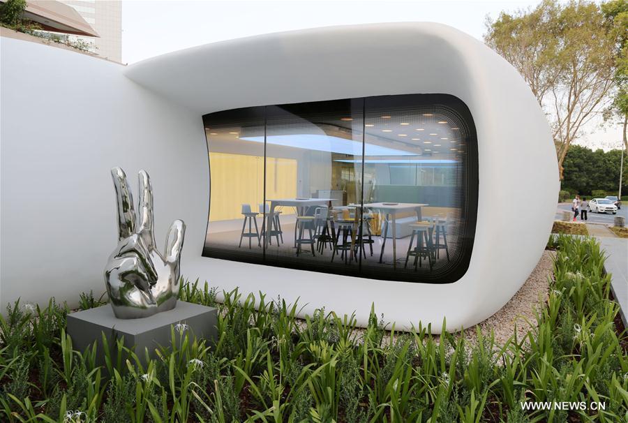 World's first functional 3D printed building inaugurated in Dubai(1/5)