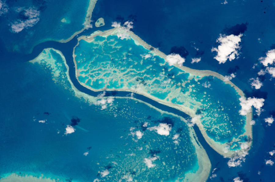 Space images: Australia's Great Barrier Reef (1/3)