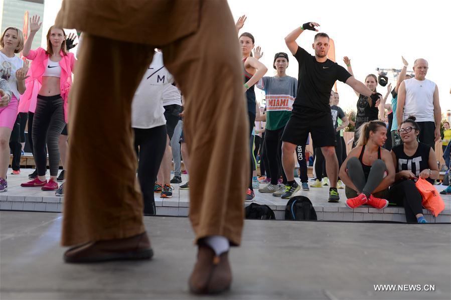 Tai Chi master class held in Moscow(1/4)