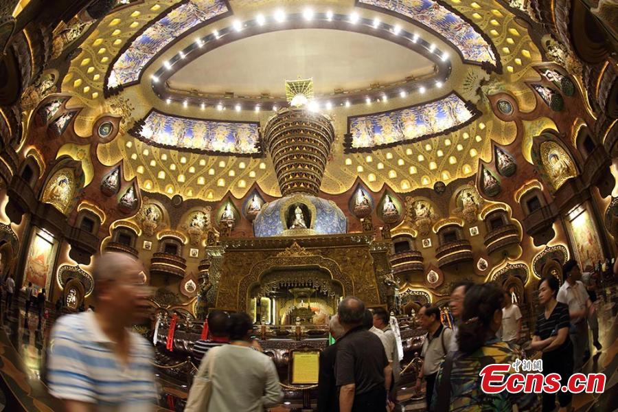 Nanjing holds one-month Buddhism exhibition (1/6)
