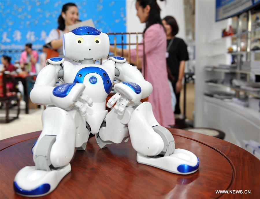Highlights of Tianjin display area in Summer Davos Forum(1/4)