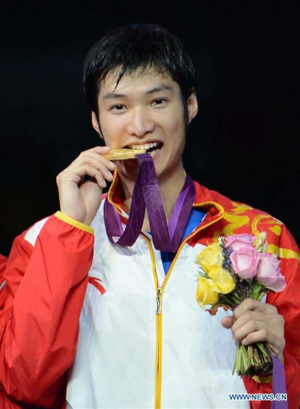 Lei Sheng: flag bearer of Chinese delegation(1/4)