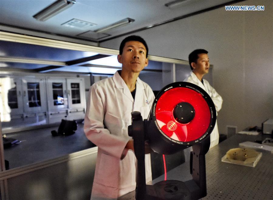 Earth-based telescopes to be used in Quantum Experiments at Space Scale(1/6)
