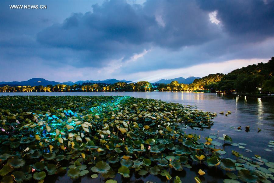 Night view: Hangzhou, host city of G20 Summit (1/6)