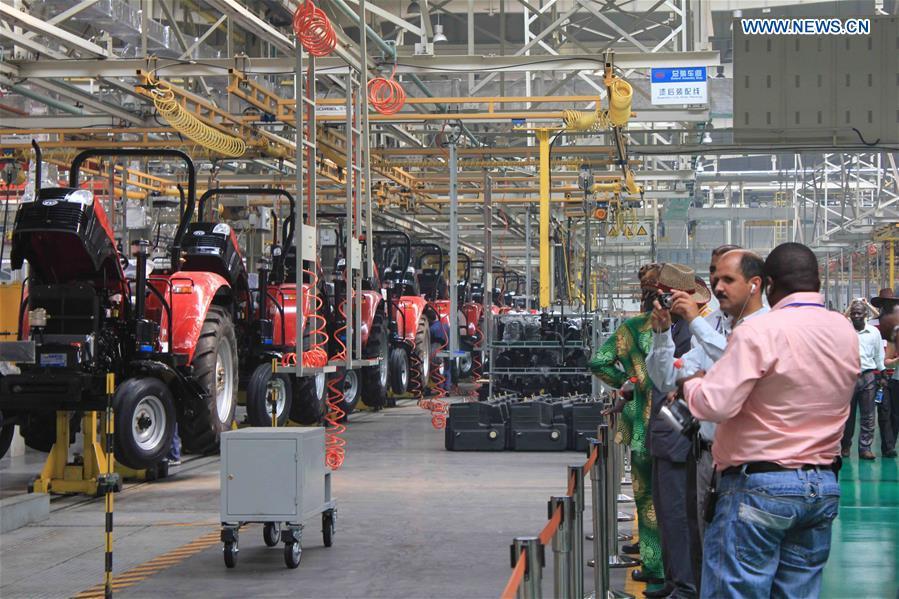 Belt and Road Initiative boosts development of 'Dongfanghong' manufacturer(1/12)
