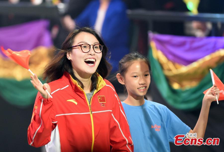 Mainland Olympians receive warm welcome in Hong Kong (1/14)