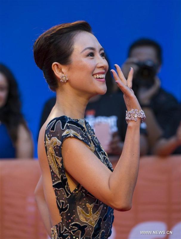 Chinese actress and member of the jury Zhang Ziyi attends the world premiere of the opening film \