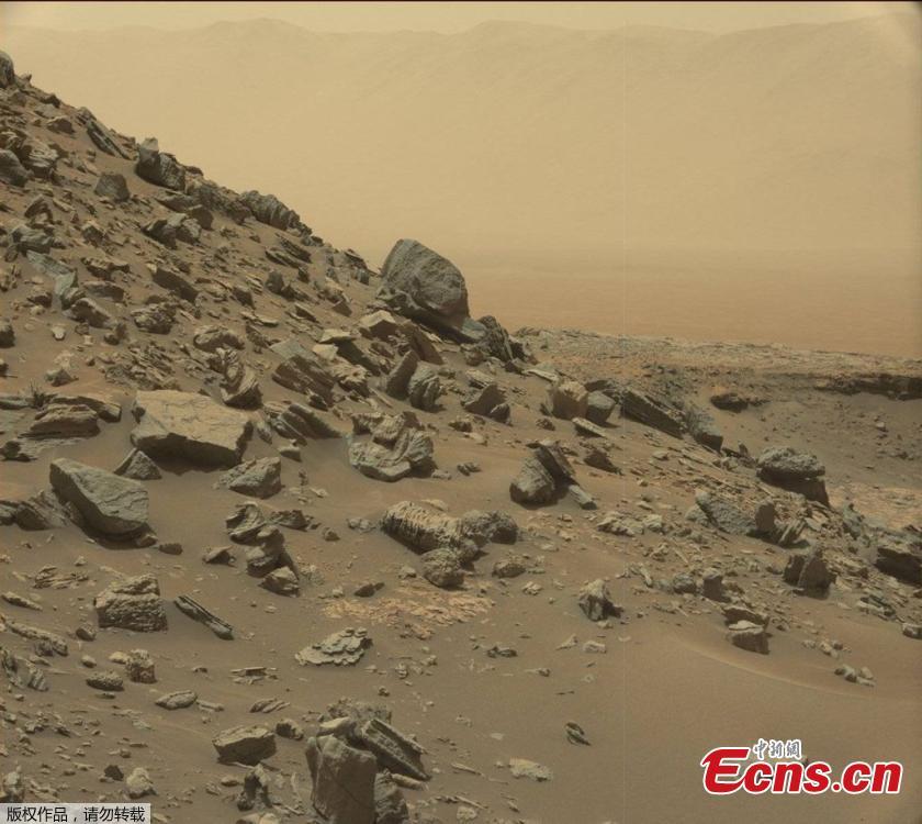 NASA photos reveal breathtaking landscapes on Mars(1/4)