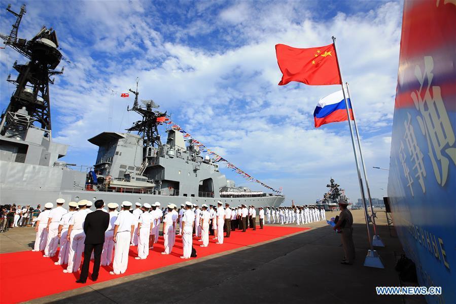 China, Russia ready for joint navy drill in S China Sea(1/6)