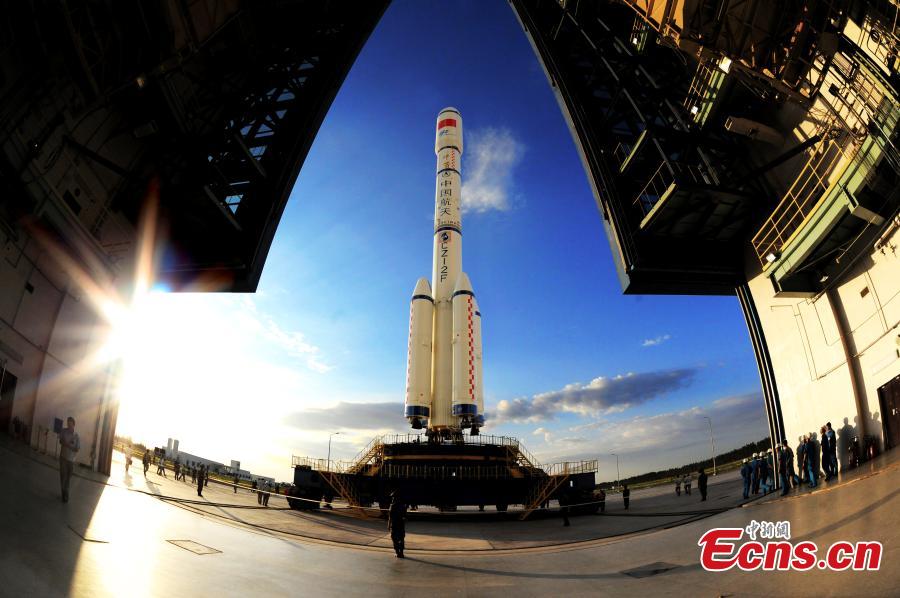 China to launch Tiangong-2 orbiting space lab(1/10)