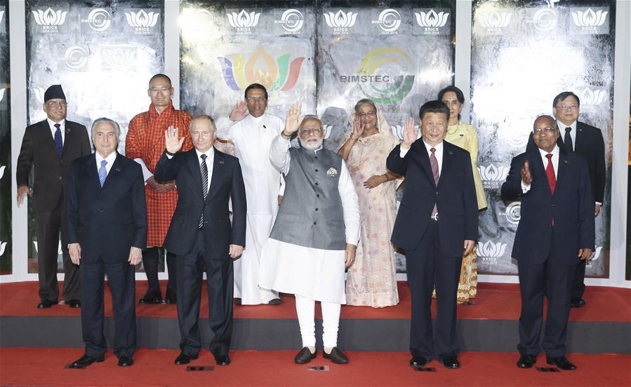 President Xi attends BRICS-BIMSTEC leaders