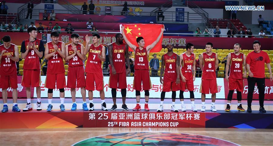 China Xinjiang Kashgar claims title at FIBA Asia Champions Cup(1/5)