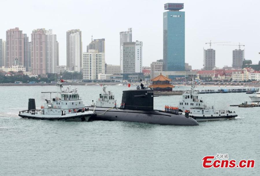 China's first nuclear submarine now a public exhibit in Qingdao (1/3)