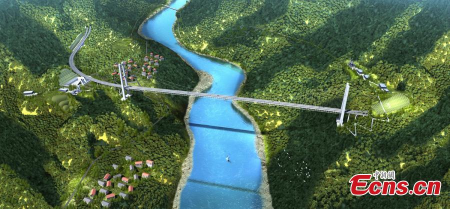 Ya'an-Kangding expressway enters core construction stage(1/15)