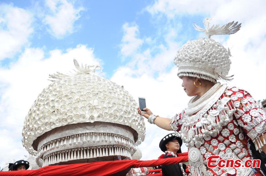 100kg silver hat for Miao folk festival(1/6)