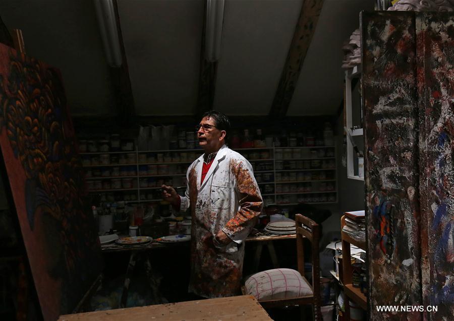 Culture between Ecuador, China shares similarities: Ecuadorian painter(1/6)
