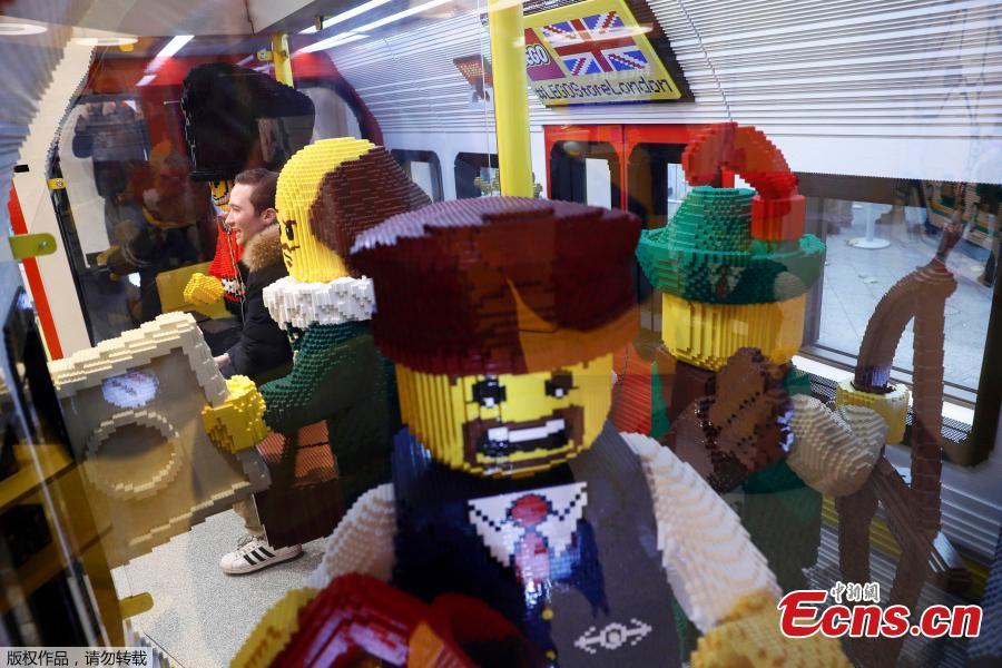 World's largest LEGO store opens in London(1/5)