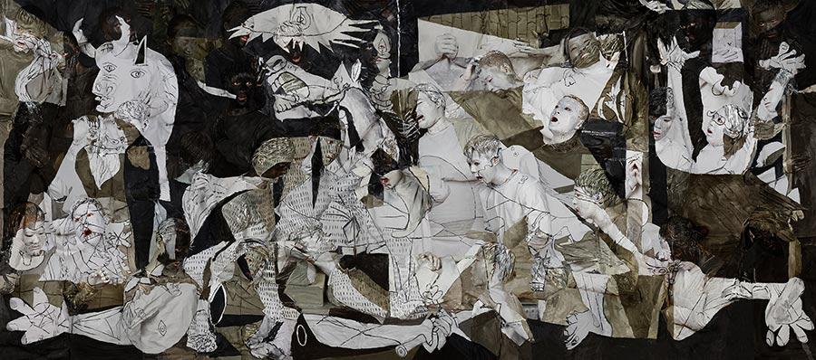 Beijing-based artist stages unique exhibition in New York(1/4)
