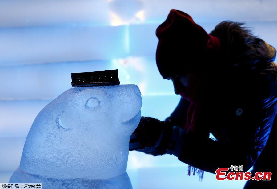 Cool replicas at Germany snow and ice sculpture festival(1/5)