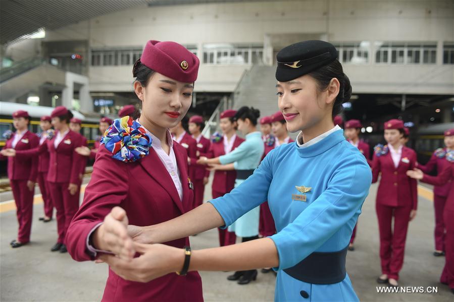 Training for upcoming Spring Festival travel rush(1/6)