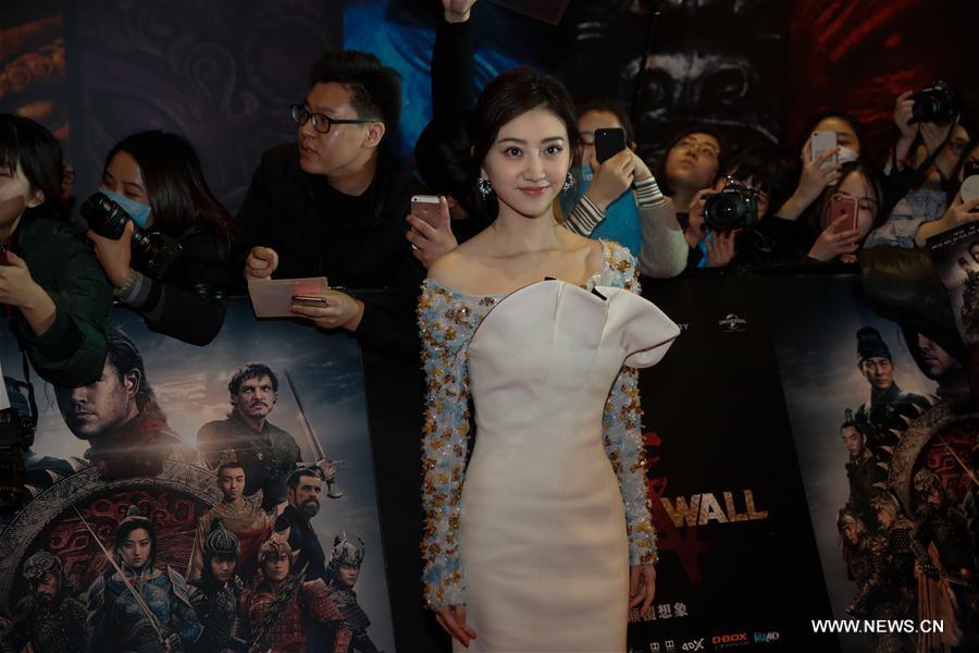 Film 'The Great Wall' to hit screens on Dec. 16(1/8)