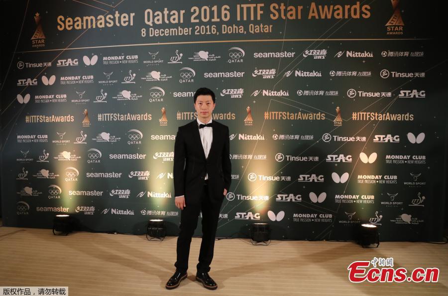 Ding Ning, Ma Long named 2016 ITTF Table Tennis Stars(1/4)