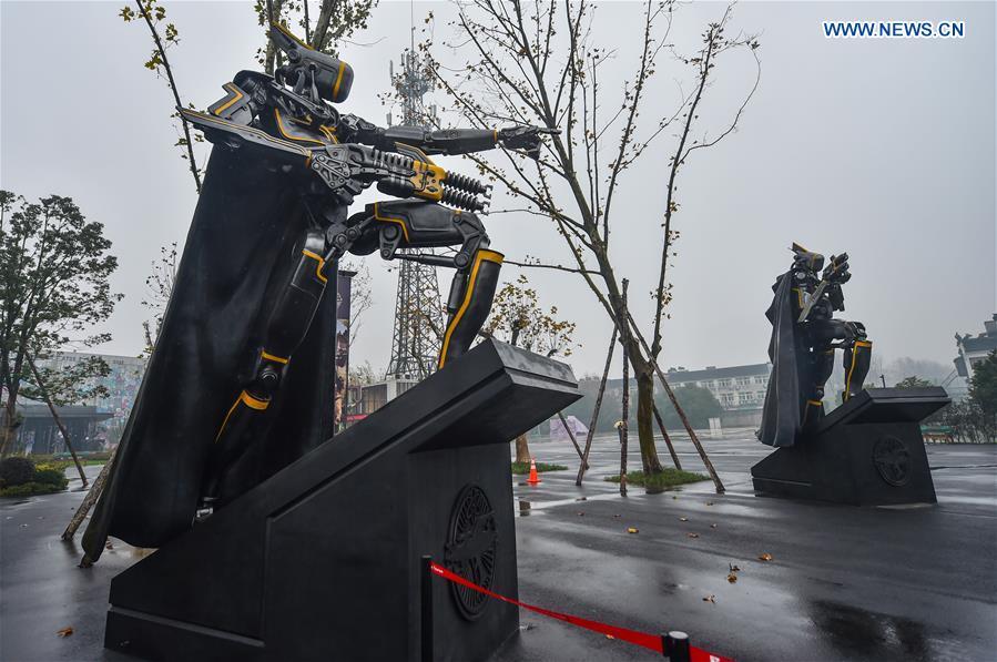 Exhibition on future in visual arts held in Wuzhen, E China (3/5)