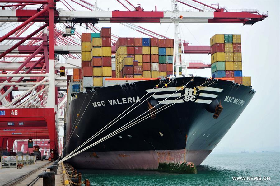 Throughput of Qingdao Port reaches 500.36 mln tons, ranking 7th in the world (1/3)