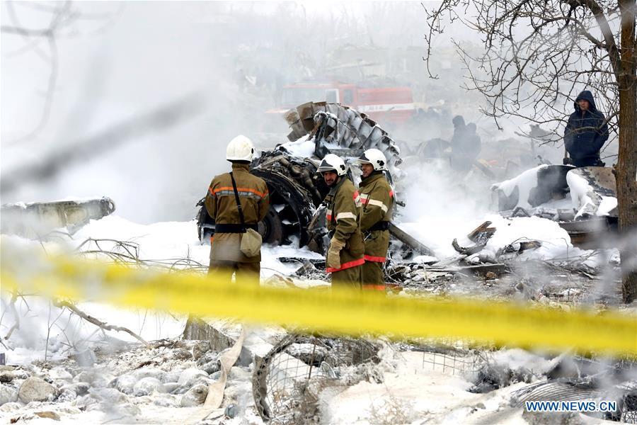 At least 32 killed in Turkish cargo plane crash in Kyrgyzstan (1/8)