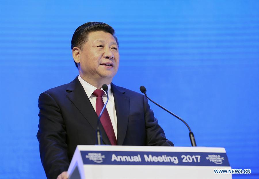 Xi addresses Davos forum(1/3)