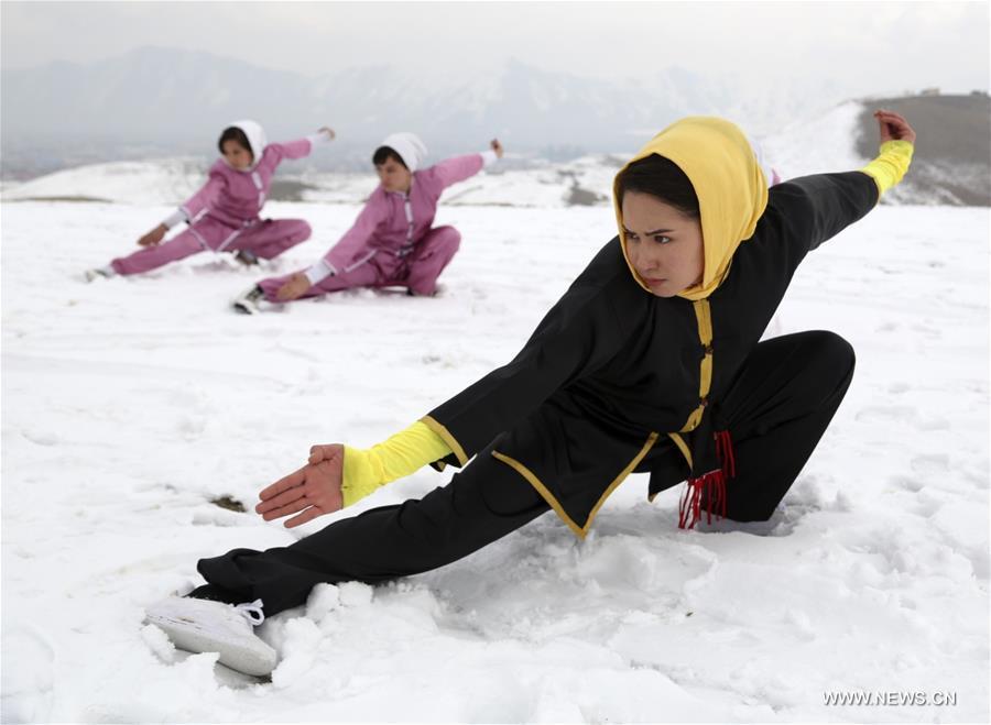 Shaolin Wushu in Kabul, Afghanistan (1/6)
