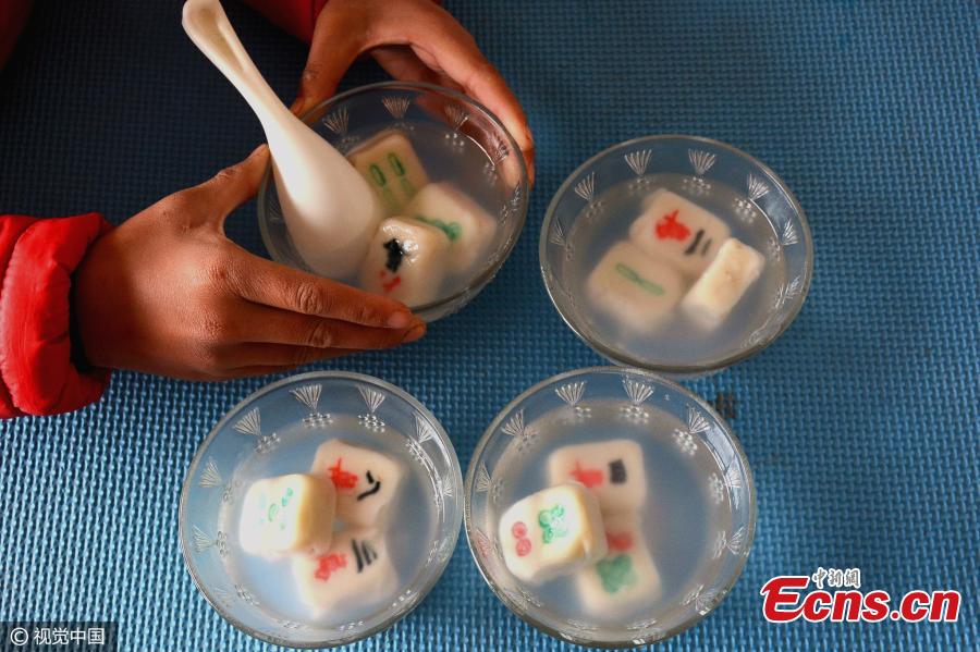 Combining mahjong with the Tangyuan snack(1/4)
