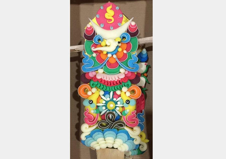 Auspicious sculptures embrace Tibetan New Year(1/8)