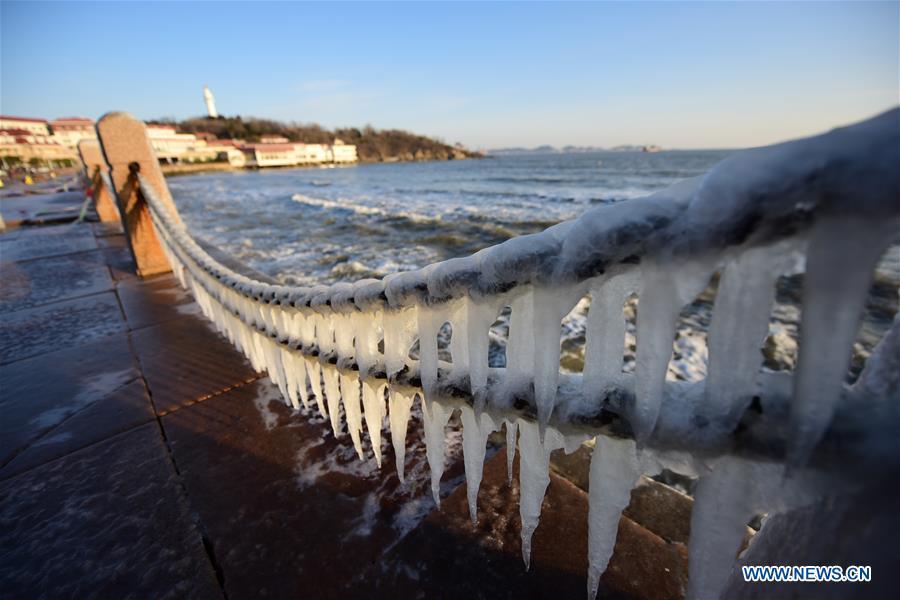 Cold front brings snowfall to many parts of N. China (1/16)