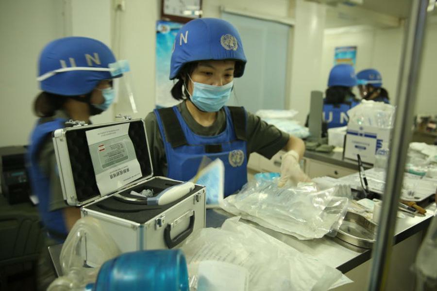 China's female peacekeepers in Mali(1/8)