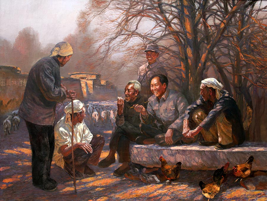 Art show celebrates Liaoning landscapes and PLA life(1/7)