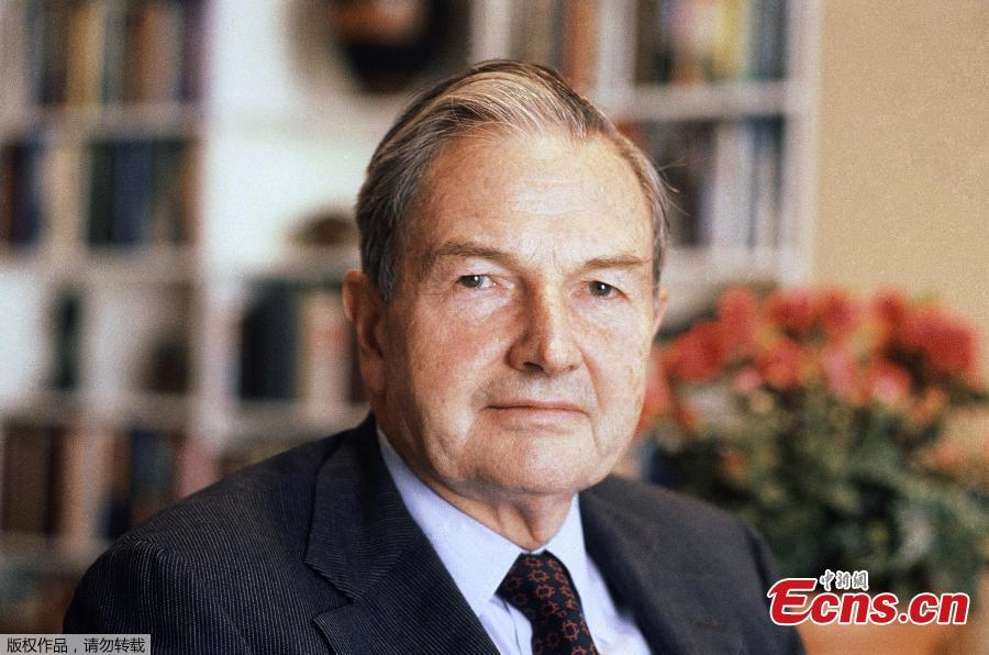 David Rockefeller, billionaire philanthropist, dead at 101(1/8)