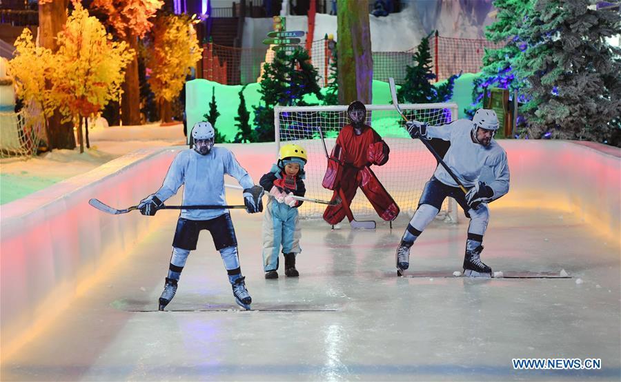 Winter sports gain popularity as Beijing to host 2022 Winter Olympics(1/8)