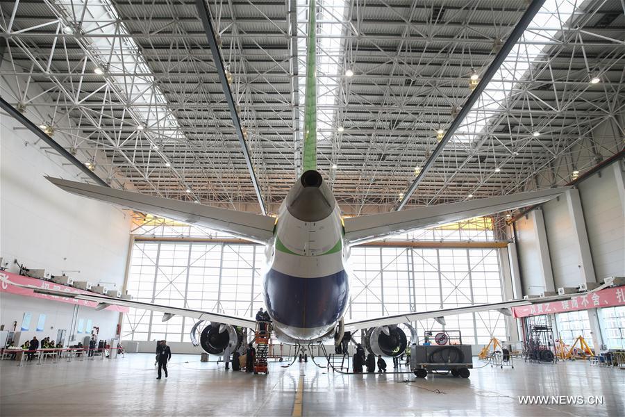 China-made passenger aircraft C919 to take off soon(1/5)