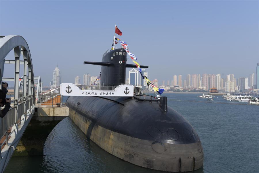 China's nuclear-powered submarine opens to public(1/4)