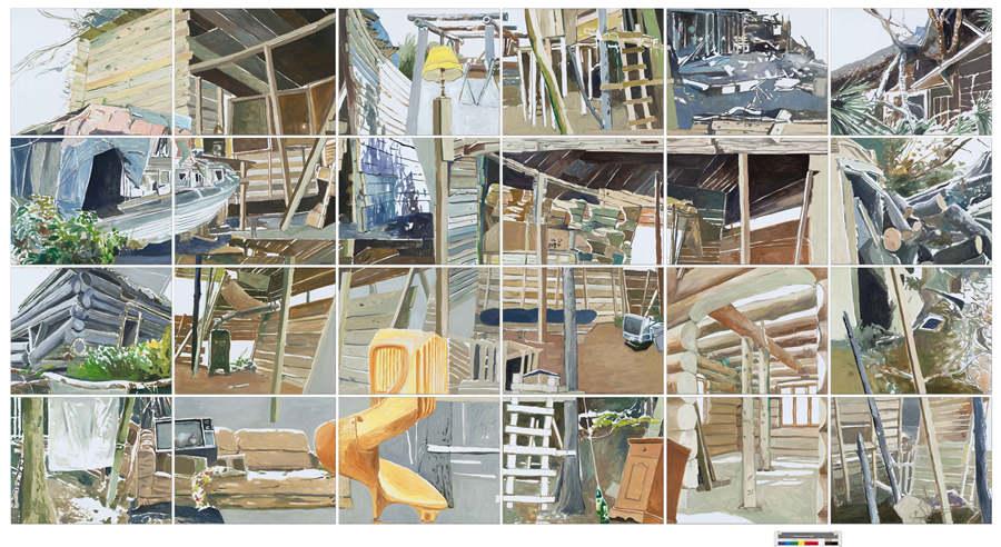 Veteran artists create from emotions in new show(1/6)
