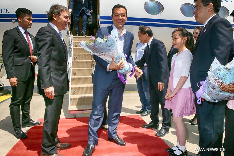Leaders attending Belt and Road Forum arrive in Beijing (1/6)