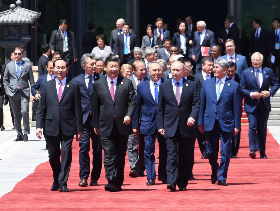 Leaders wrap up Belt and Road Forum with fruitful deliverables(1/6)