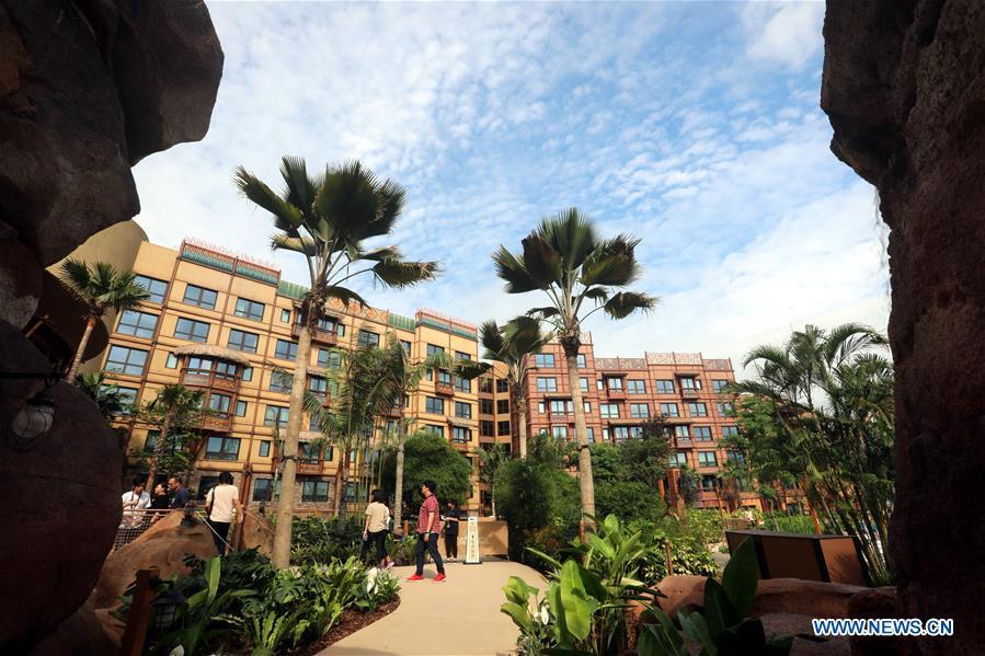 Disney Explorers Lodge opens to public in HK(1/5)