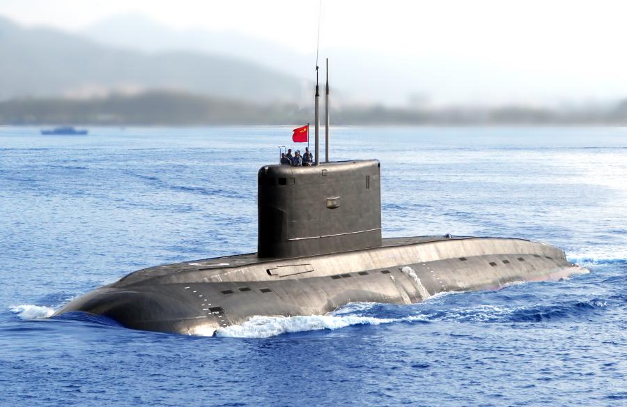 Kilo-class 877EKM type submarine of PLA Navy(1/8)